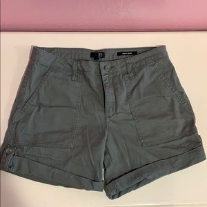 Olive green shorts